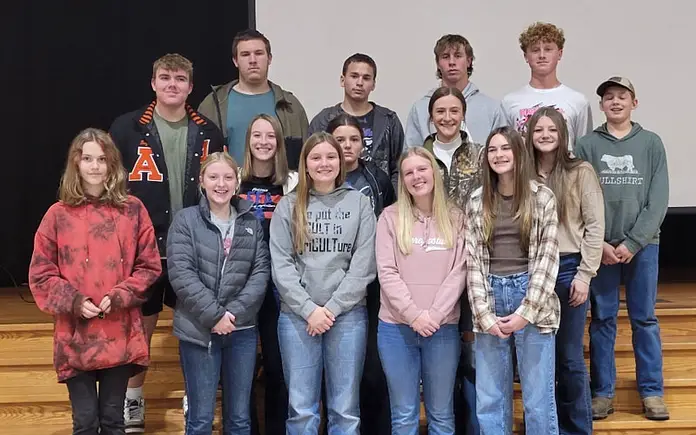 Ansonia FFA attends Leadership Night