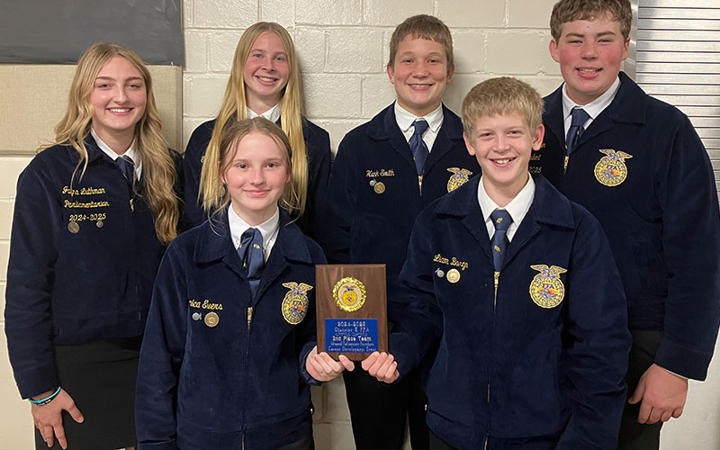 Versailles FFA members advance to State Parliamentary Procedure Contest