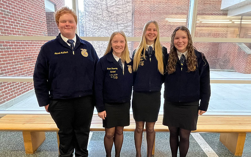 Versailles FFA participates in State FFA Food Science and Technology Contest