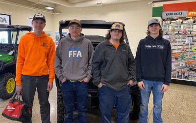 Versailles FFA places 1st and 6th in Agriculture and Industrial Diagnostics CDE Contest