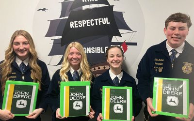 Versailles places 1st at District 5 FFA Ag Sales Contest, now heads to State