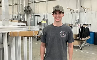 Andrew Lyons named Capstone Highlight Student of the Month